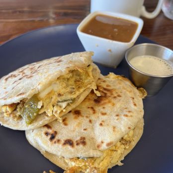 Madrez Cafe - Gorditas poblanas con chorizo - Coffee & Tea Near Me - Flagstaff, Arizona