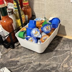Briana's Pancake House - Assortment of flavored cream