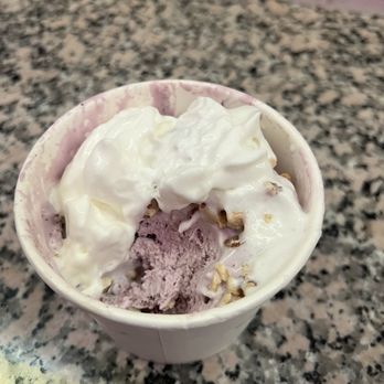 Nirvanaah! - Black currant magic sundae with blueberry - Desserts Near Me - Fremont, California