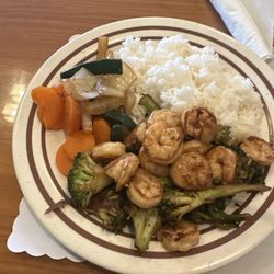 Tokyo Japanese Steak & Seafood & Sushi Restaurant - Hibachi Shrimp with steamed rice - $12.99 - March 2024