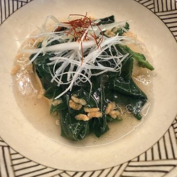 Asakura - I love the texture of each spinach leaf - Japanese Near Me - Los Angeles, California