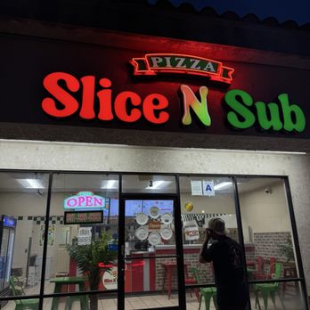 Slice N Sub - Outside - Pizza Near Me - Riverside, California