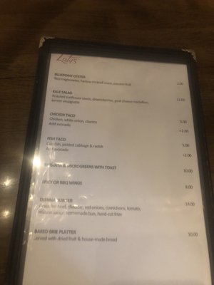 Menu photo 2 Lot45 Brooklyn, NY