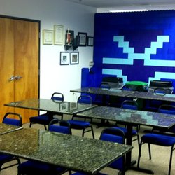 Acute Care Education - Our spacious classroom sports granite tables