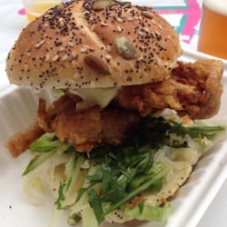 Crabbieshack - An Admiral Benson from the Crabbie Shack, a 2 crab burger!