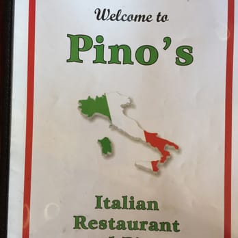 Pino's Pizza - Menu cover - Pizza Near Me - Keysville, Virginia Pino's Pizza - Menu cover - Pizza Near Me - Keysville, Virginia