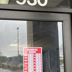 Open on Sundays at 11 am not 10 am