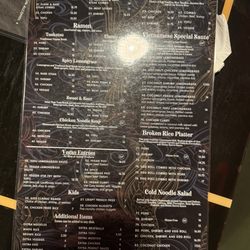Demi's Noodle House - The menu of lies!! They say on menu can make things gluten free.. they cannot