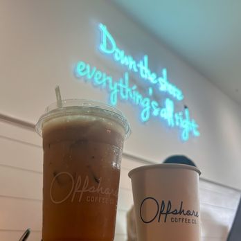Offshore Coffee - Cappuccino and Cold Brew with Coconut Cold Foam - Cafes Near Me - Long Branch, New Jersey