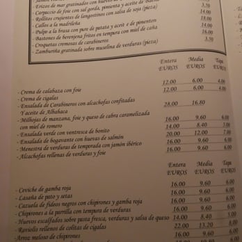 La Torcaz - El menú 1 - Spanish Near Me - Madrid, M