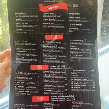 Casa Nostra - Menu Side 1 - Pizza Near Me - Marlton, New Jersey Casa Nostra - Menu Side 1 - Pizza Near Me - Marlton, New Jersey