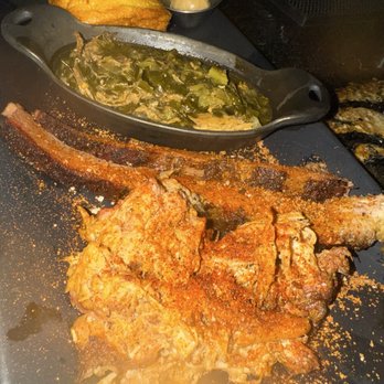 Bitter Truth - Pulled pork and brisket again cold, not warm and no flavor- corn beard ok, c greens spicy! - Cocktail Bars Near Me - Ypsilanti, Michigan