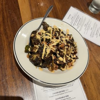 Doc B's Restaurant + Bar - Kung Pao Brussels Sprouts - New American Near Me - Austin, Texas