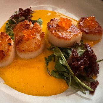 Death In The Afternoon - Scallops - Cocktail Bars Near Me - Orlando, Florida Death In The Afternoon - Scallops - Cocktail Bars Near Me - Orlando, Florida