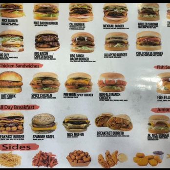 Nice Burger - Menu - Vegan Near Me - Long Beach, California
