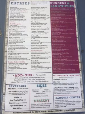 Menu photo 7 Brew River Restaurant & Bar Salisbury, MD Menu photo 7 Brew River Restaurant & Bar Salisbury, MD