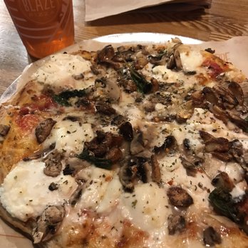 Blaze Pizza - Made my own pizza...veggie style for lent :) - Pizza Near Me - Ft. Lauderdale, Florida Blaze Pizza - Made my own pizza...veggie style for lent :) - Pizza Near Me - Ft. Lauderdale, Florida