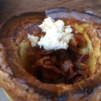 Outerlands - Dutch pancake with nacon and ricotta - New American Near Me - San Francisco, California Outerlands - Dutch pancake with nacon and ricotta - New American Near Me - San Francisco, California