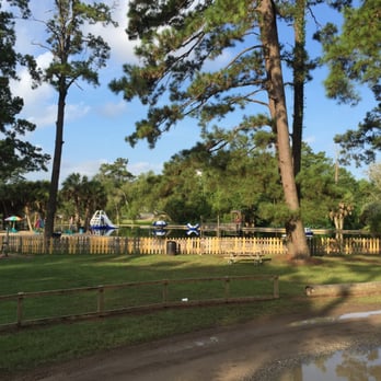Lakeview Park & Beach - a small pond surrounded by trees - Campgrounds Near Me - Eunice, Louisiana