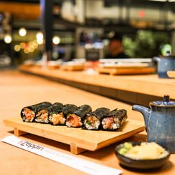 Handroll By Zeppin - 6 Handrolls (Salmon, Yellowtail, Toro, Scallop, Lobster, Crab)