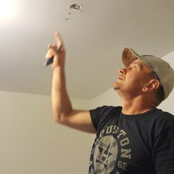 Faircloth Drywall - Should look something like this. then apply 3 coats of spackle. one coat at a time. let each coat dry before adding the next. sand after