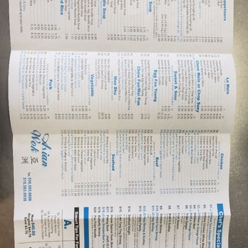Asian Wok - Dinner menu - Chinese Near Me - Lynbrook, New York