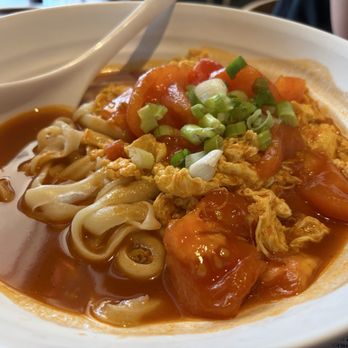 The Barn Skewers Noodles - Tomato noodles $10.99 - Chinese Near Me - Arcadia, California