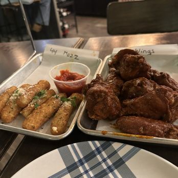 Thunderbolt Pizza - Mozzarella sticks and buffalo wings - Pizza Near Me - Long Beach, California Thunderbolt Pizza - Mozzarella sticks and buffalo wings - Pizza Near Me - Long Beach, California