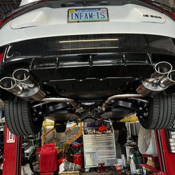 Valved Exhaust Install IS500