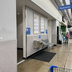 Walmart Supercenter - Restrooms upfront super convenient