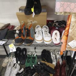 Authentic Christian Louboutin, Nike classics, luxury scarves, and premium footwear. Our curated designer selection changes daily.