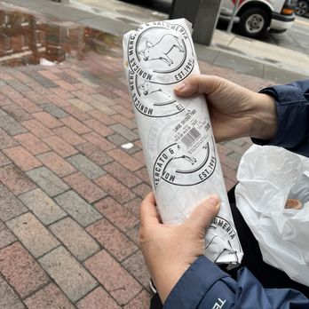 Monica's Mercato - Wrapped nicely, no leakage and sub stayed together well - Italian Near Me - Boston, Massachusetts