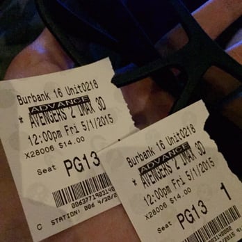 AMC Burbank 16 - Saving the world at Avengers 2 IMAX 3D - Cinema Near Me - Burbank, California
