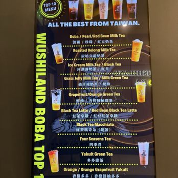 Wushiland Boba - Top drinks - Bubble Tea Near Me - Alhambra, California