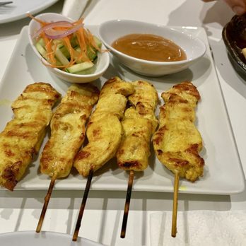R Haan Thai - Chicken Satay - Thai Near Me - Chicago, Illinois R Haan Thai - Chicken Satay - Thai Near Me - Chicago, Illinois