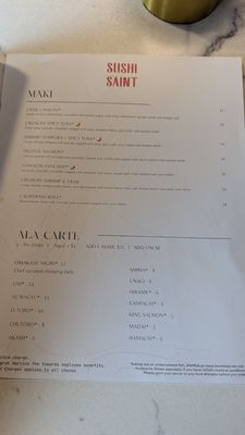 Menu photo 6 Sushi Saint Orlando, FL Menu photo 6 Sushi Saint Orlando, FL