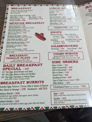 Menu photo 1 Ruben's Grill Albuquerque, NM