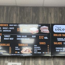 El Taco Loco - Menu