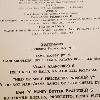 Barrel - Menu, looks good. - New American Near Me - Washington, DC, District of Columbia