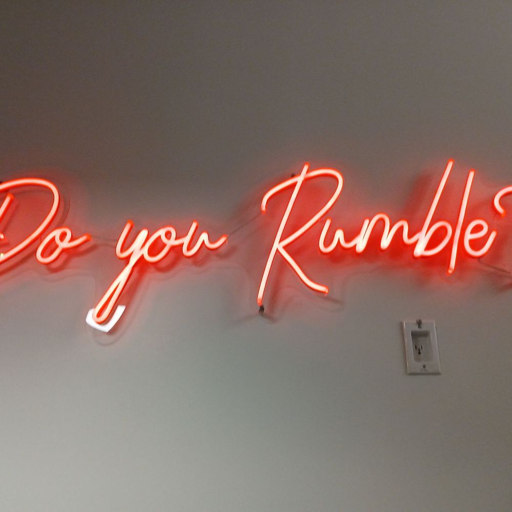 Rumble Boxing - Neon sign - Boxing Near Me - Watertown, Massachusetts Rumble Boxing - Neon sign - Boxing Near Me - Watertown, Massachusetts