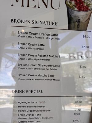 Menu photo 3 Broken Coffee - Silverado Las Vegas, NV Menu photo 3 Broken Coffee - Silverado Las Vegas, NV