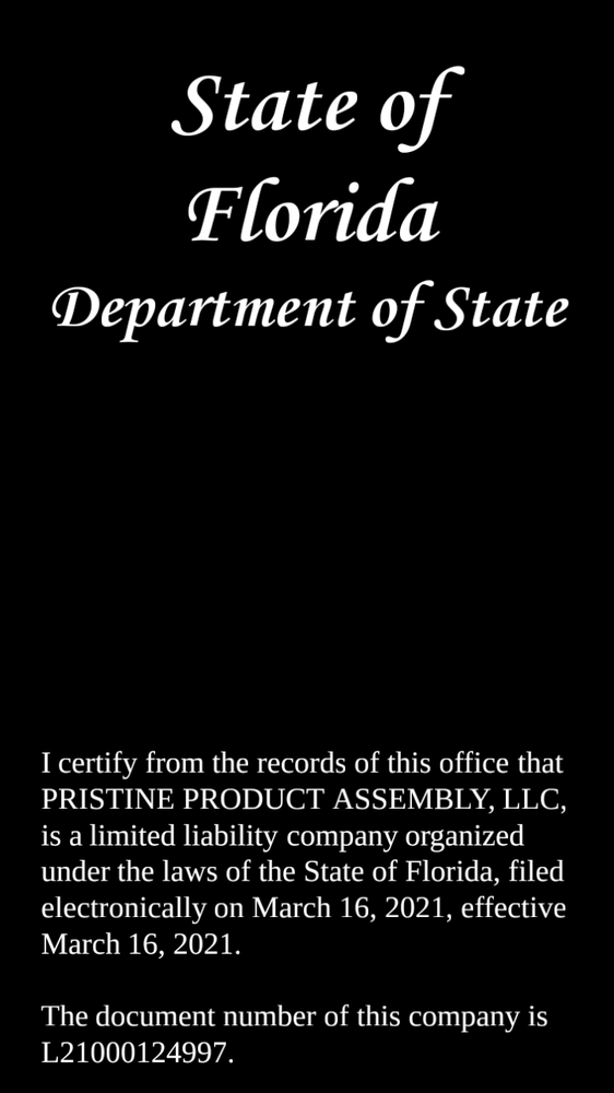 PRISTINE PRODUCT ASSEMBLY Tallahassee, Florida Furniture Assembly
