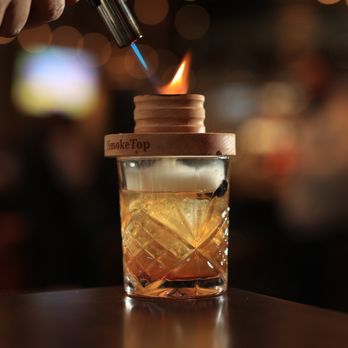 O'Toole's Way - Smoked Old Fashioned at O'Toole's Way. - New American Near Me - New York, New York