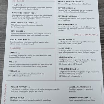 Colibri Mexican Bistro - Menu - Mexican Near Me - San Francisco, California Colibri Mexican Bistro - Menu - Mexican Near Me - San Francisco, California