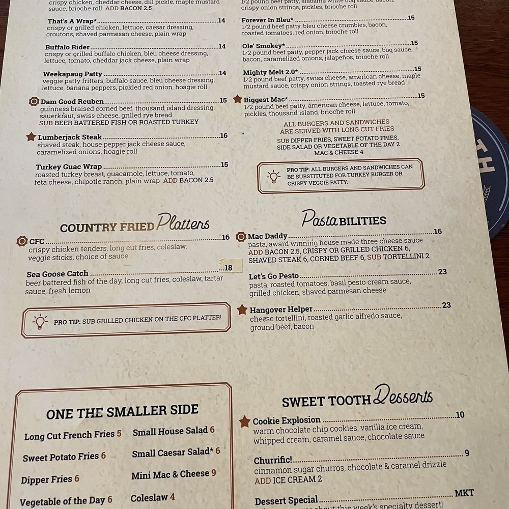 The Thirsty Beaver - Burgers/sandwichs/desserts - Sandwiches Near Me - Westerly, Rhode Island The Thirsty Beaver - Burgers/sandwichs/desserts - Sandwiches Near Me - Westerly, Rhode Island