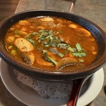 Aloy Thai Cuisine - Tom Yum Cup - Thai Near Me - Boulder, Colorado