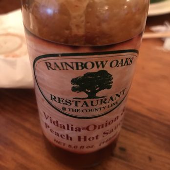Rainbow Oaks Restaurant - This was on the table, it is sweet and spicy and pretty darn good! - American Near Me - Fallbrook, California