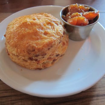 Reno - Cheddar Biscuit with Peach Preserves - American Near Me - Chicago, Illinois
