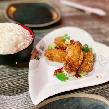 Chino Yang's - Salt & Pepper Chicken Wings (compliment - soft opening); White rice $2.50 - Chinese Near Me - San Francisco, California Chino Yang's - Salt & Pepper Chicken Wings (compliment - soft opening); White rice $2.50 - Chinese Near Me - San Francisco, California