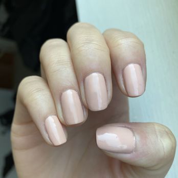 Sofia Grace Nail Boutique - Color is Bio Seaweed Gel - Peaches - Nail Salons Near Me - Houston, Texas